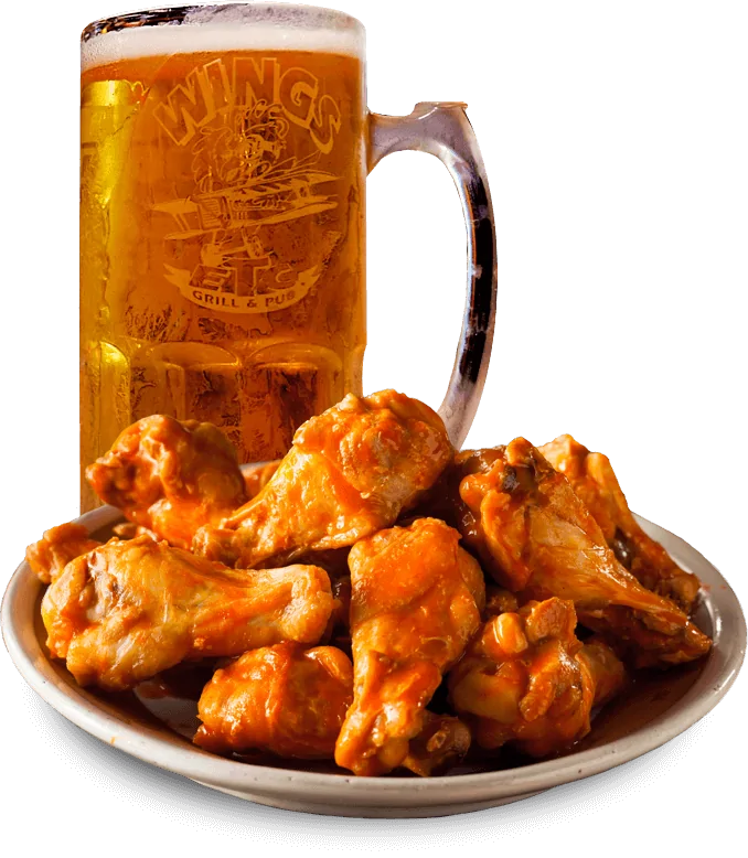 beer and wings